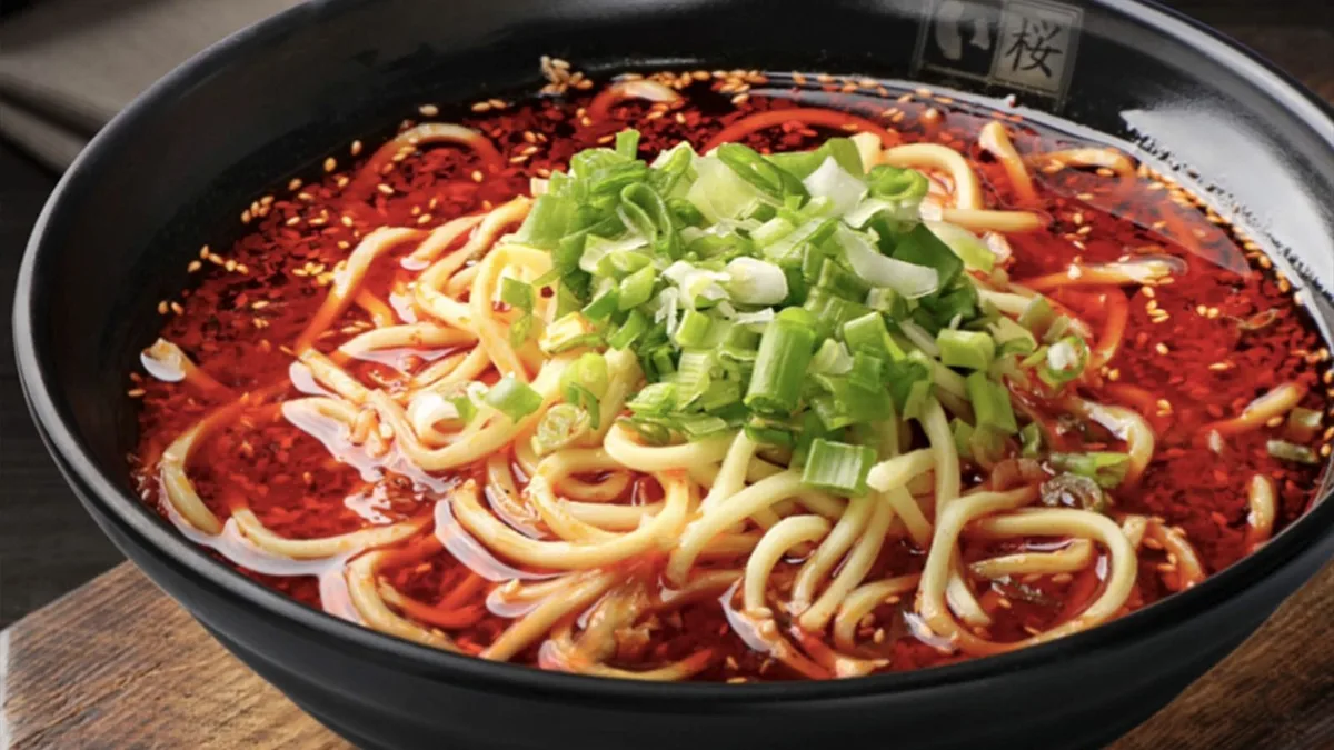 B9c Chongqing spicy noodle with beef