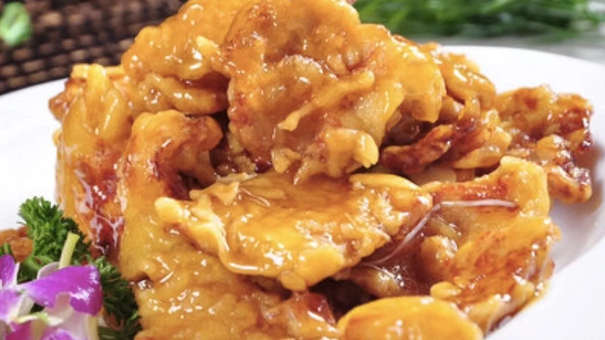 D37 Sweet  Pork Slices(Guobaorou)