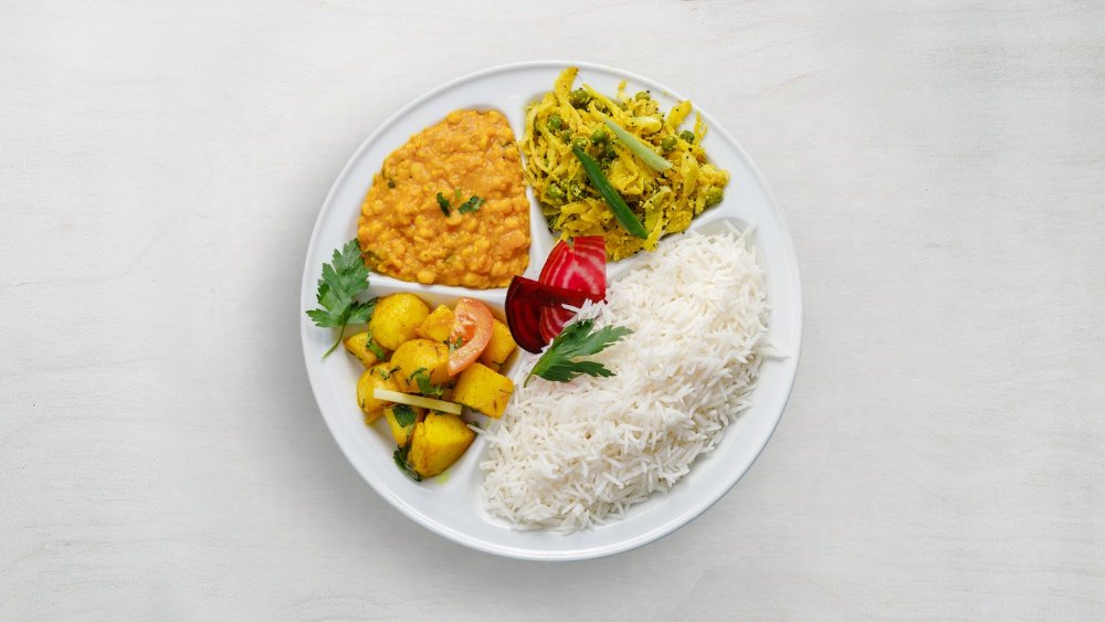 74. Vegetarisk Thali