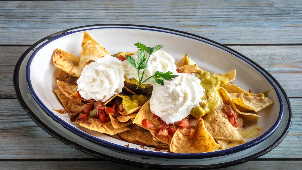 Sajtos Nachos