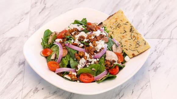 1/2 Spinach and Goat Cheese