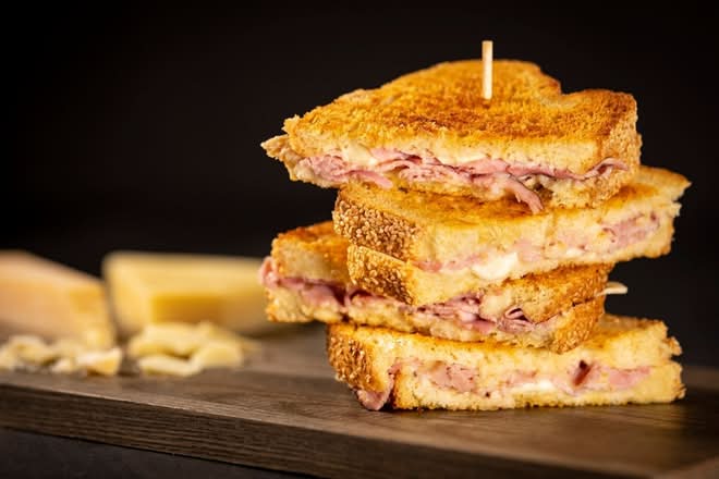 Full Ham and Cheese Panini