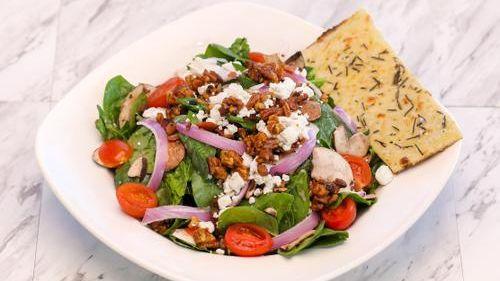 Full Spinach and Goat Cheese