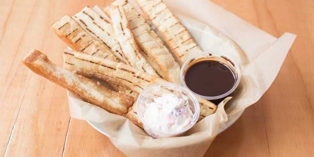 Cinnamon Sugar Pita Strips
