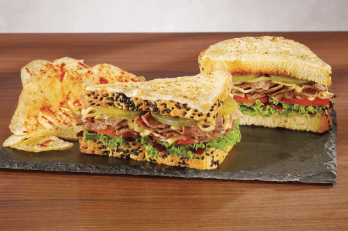 Sánd.premiun Roast Beef-queso +acompaña.