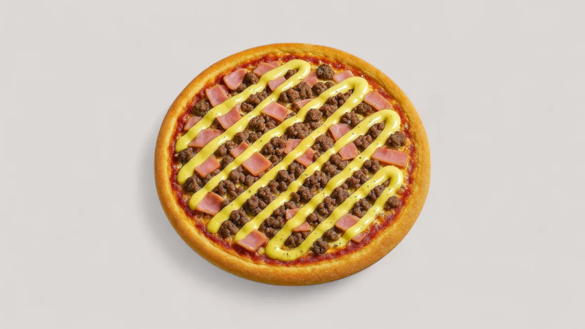 Bearnaise pizza