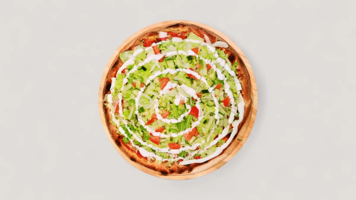 Roma Salat Pizza