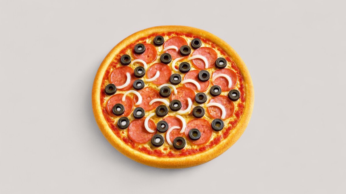 Salami Pizza