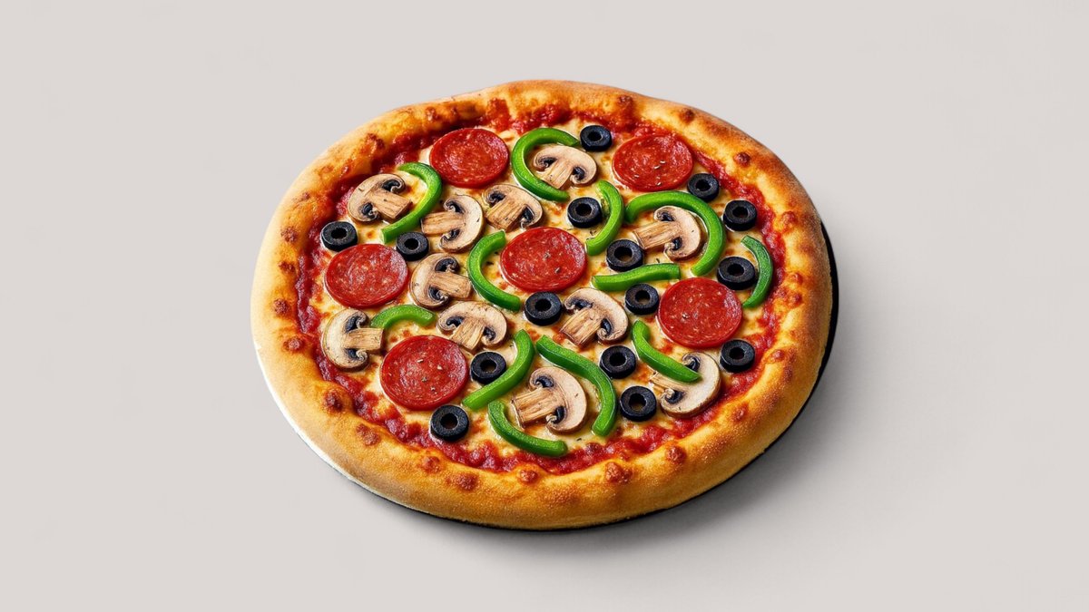 Sammensæt din egen pizza+Gratis sodavand
