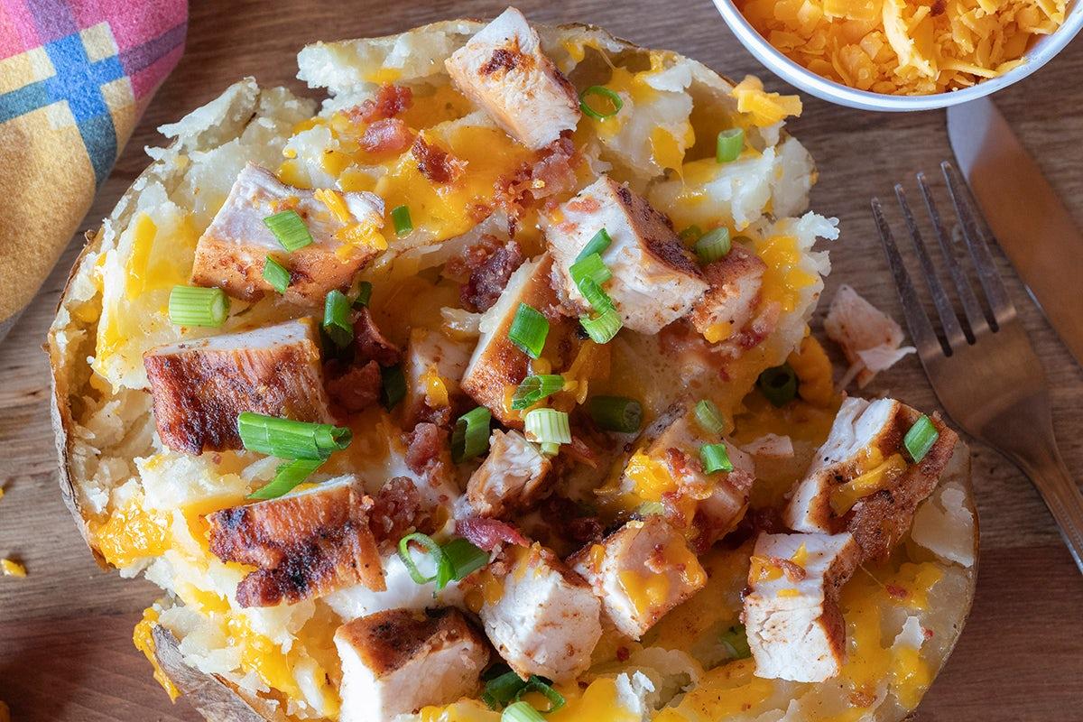 Smoked Chicken Jalapeno Ranch Potato