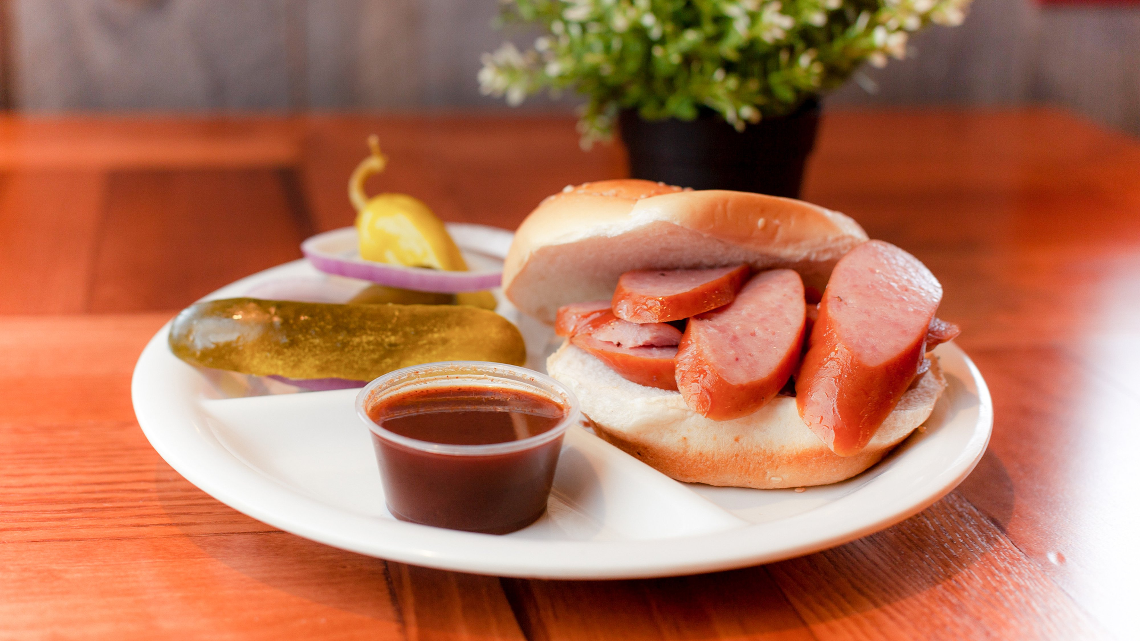 Traditional Mild Sausage Sandwich
