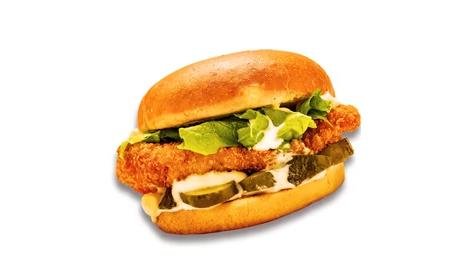 Burger șnitel vienez pui