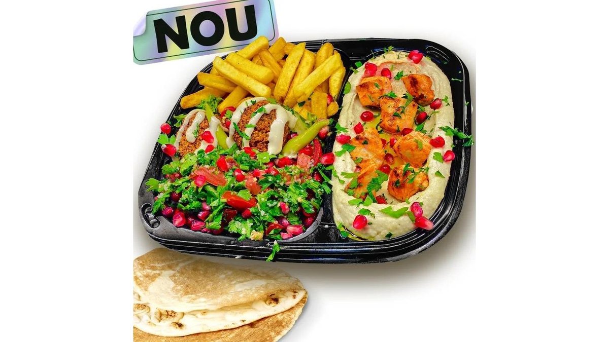 Hummus Sish taouk Pui mix mezze