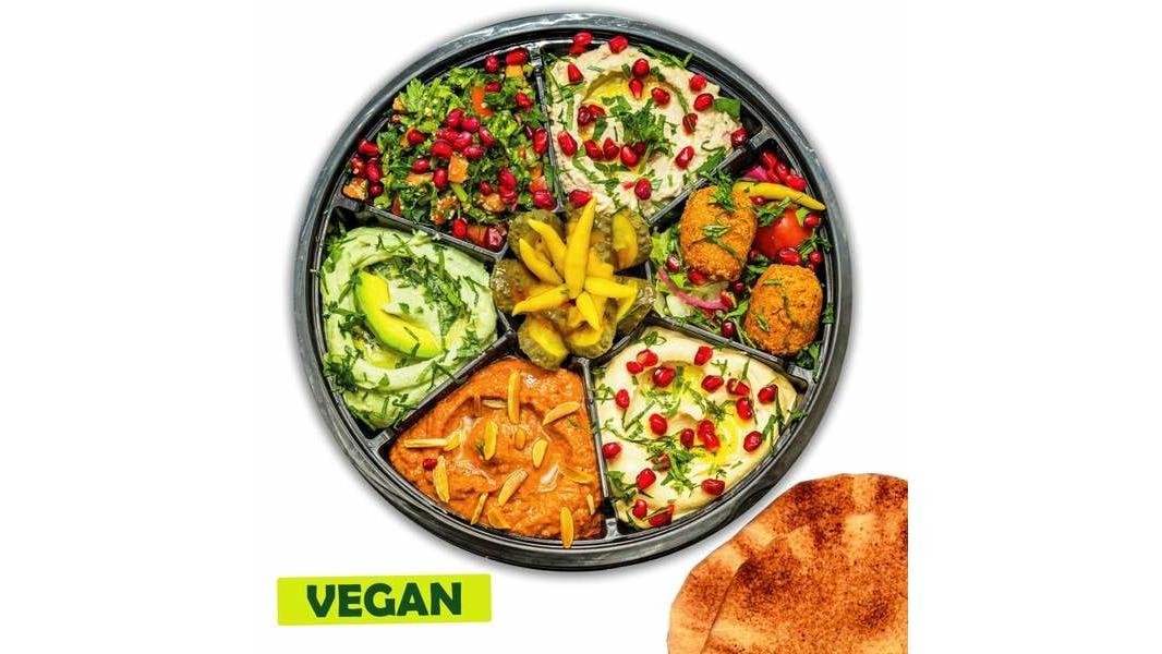 Mega mix mezze (7 mezze) - Vegan