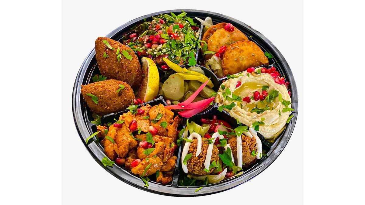 Mega Mix Mezze hot and cold pui si vită