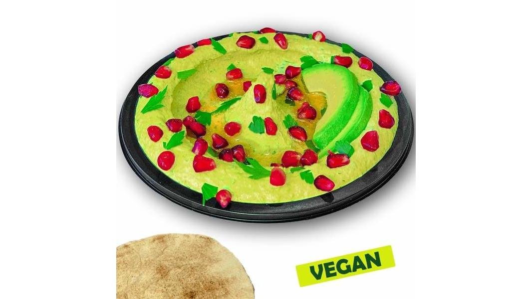 Mezze Hummus cu avocado