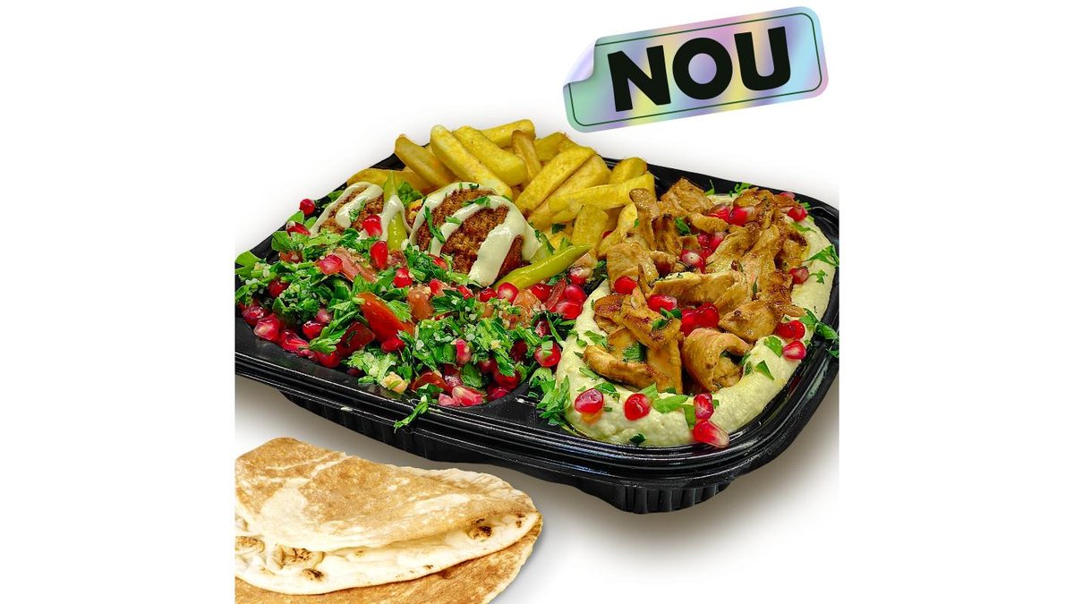 Mix Mezze Hummus Pui