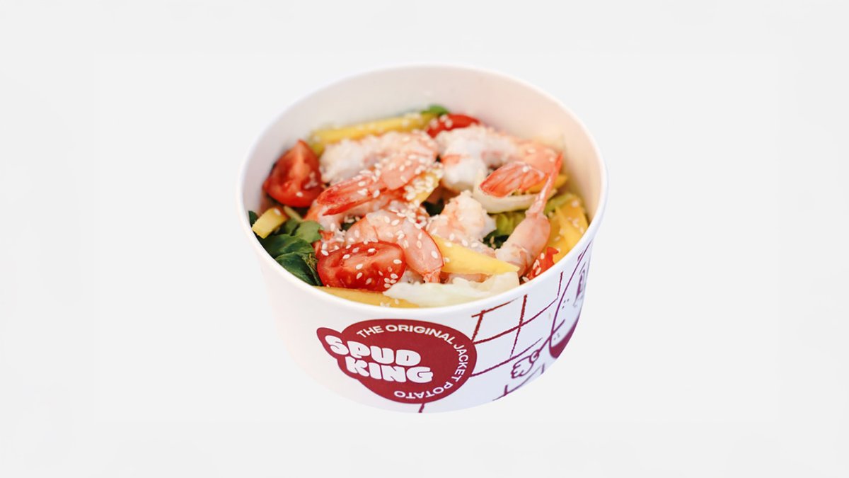 Mango Shrimp Splash Salad