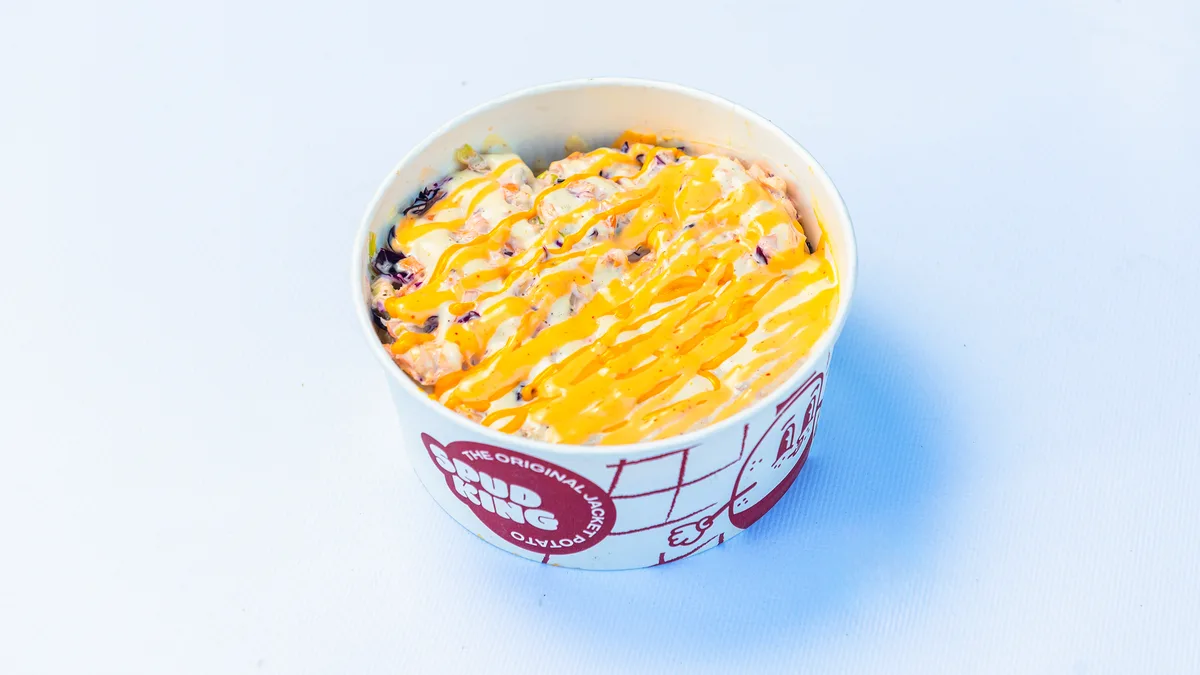 Tuna Coleslaw Potato