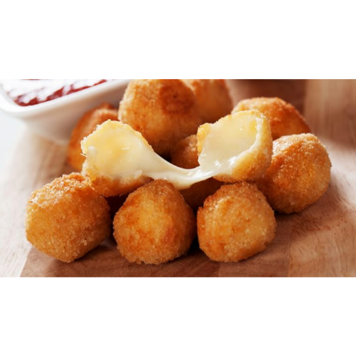 Bolinho de Queijo com Arroz Arbóreo