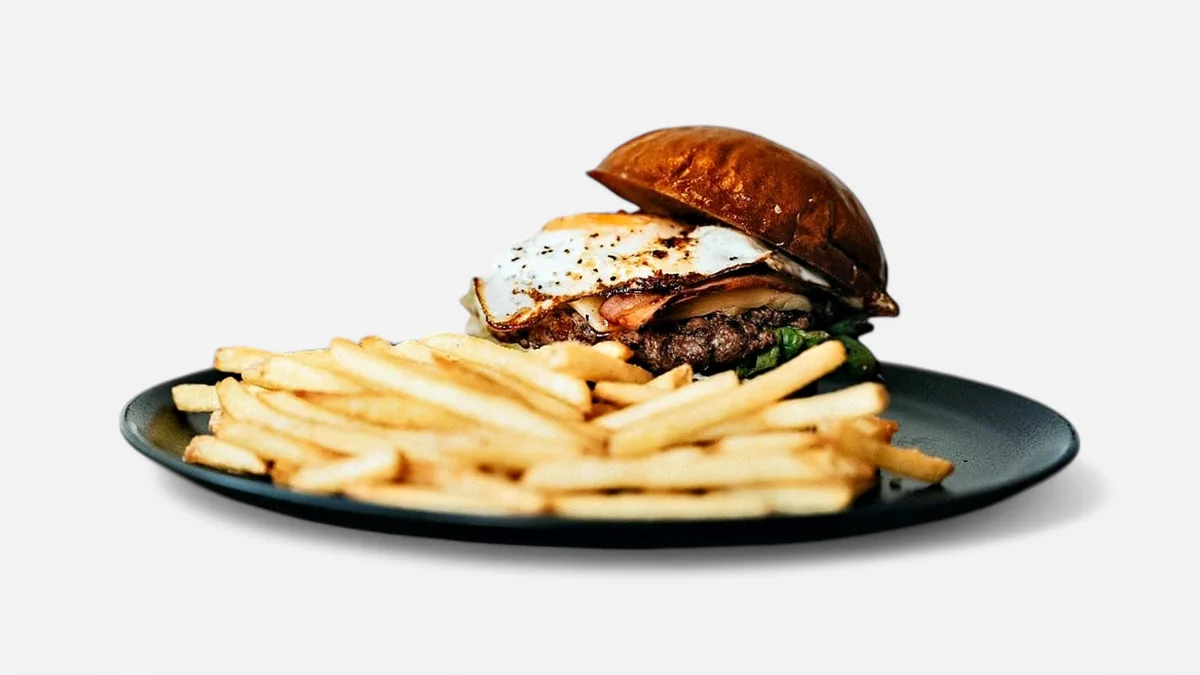 The Black pit burger
