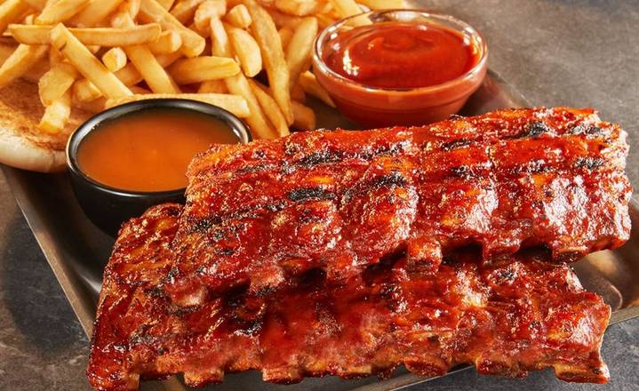 Côtes levées de porc entières - 4 choix de saveurs / Full Rack of Pork Ribs - 4 flavour options