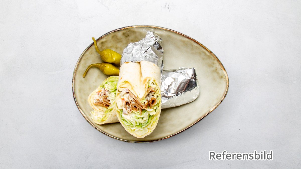 Vegansk Kebabrulle
