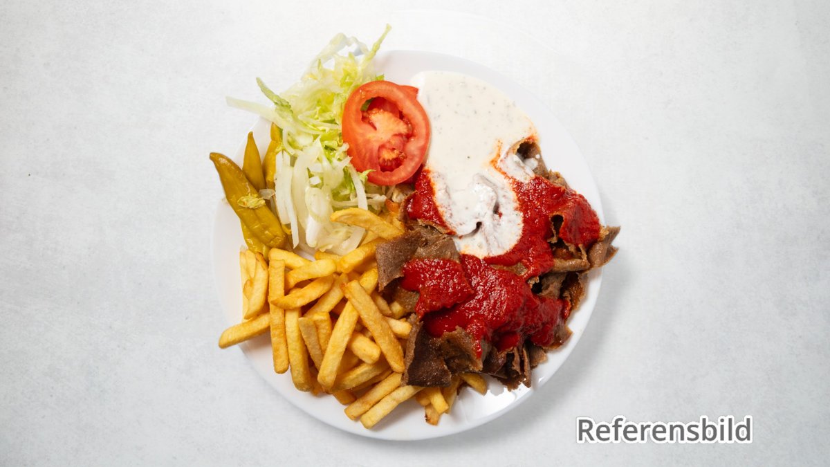 Vegansk Kebabtallrik