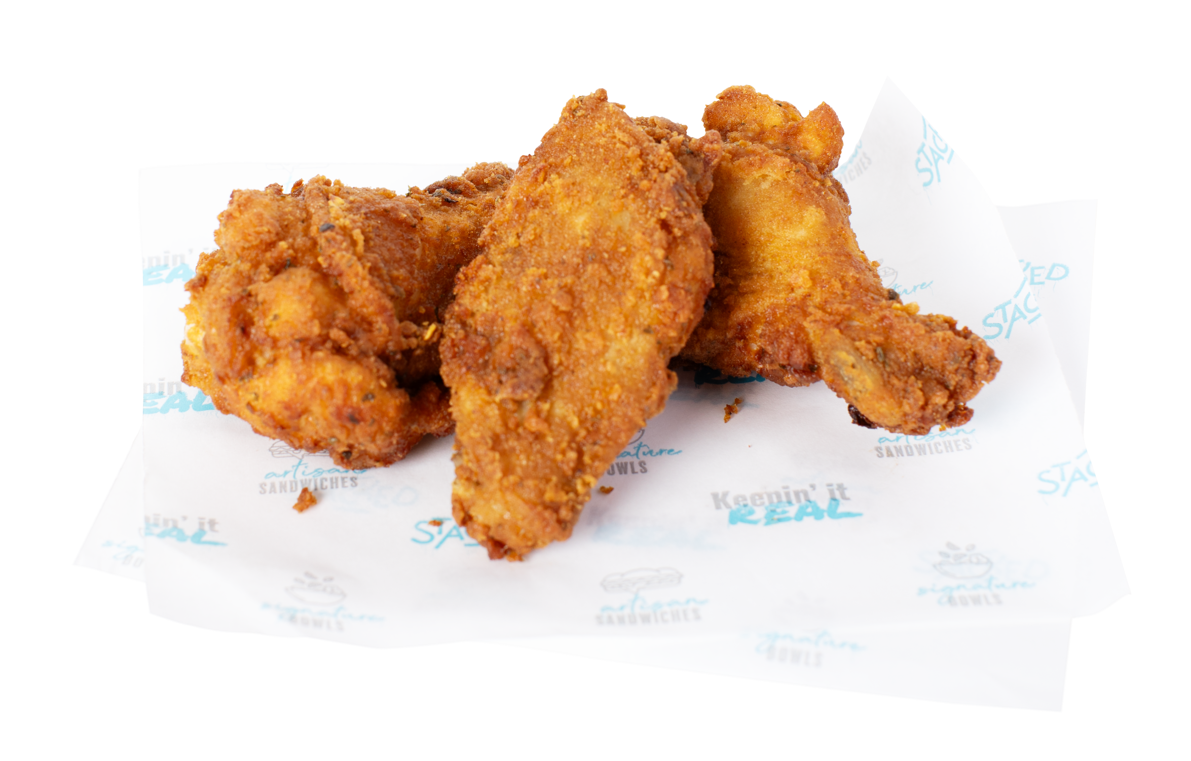 3x Crispy WIngs