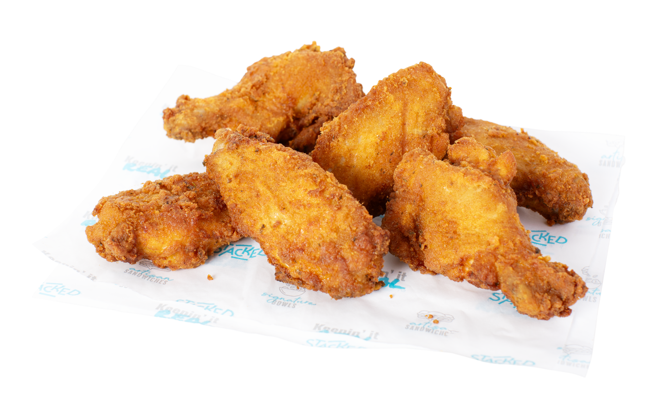 6x Crispy WIngs