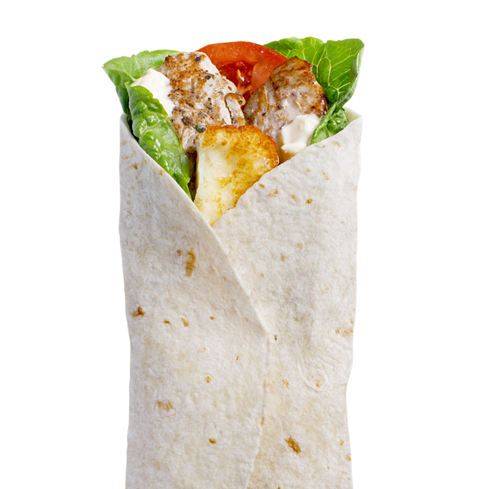 Chicken Haloumi Wrap
