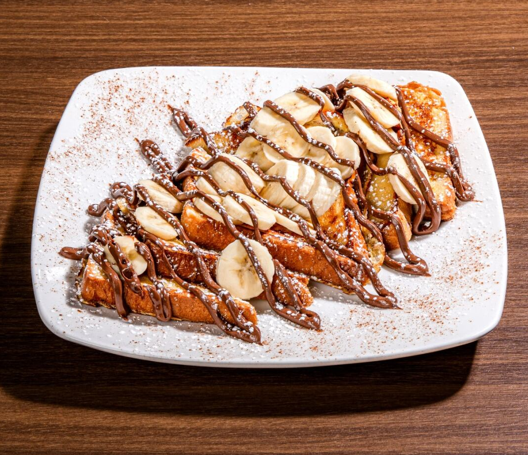 Banana French Toast with NUTELLA