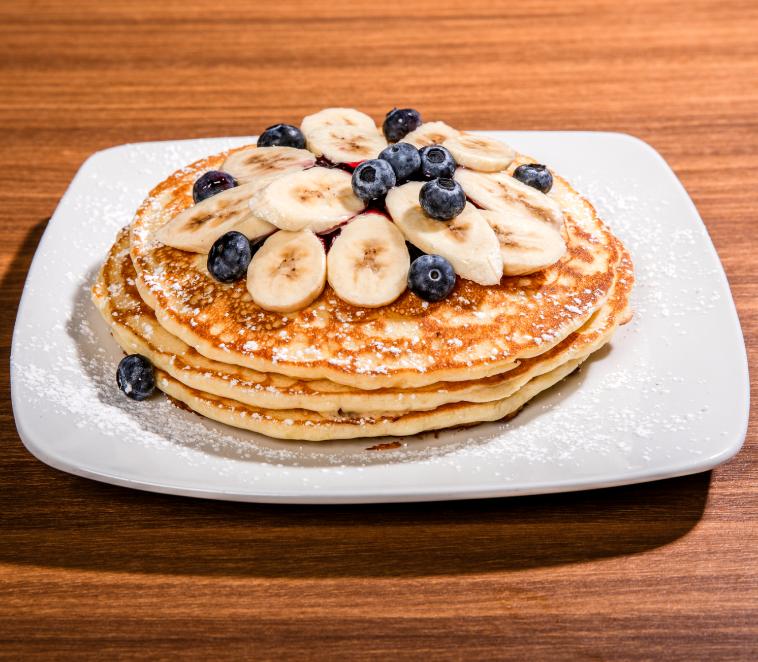 Blueberry Banana Pancakes