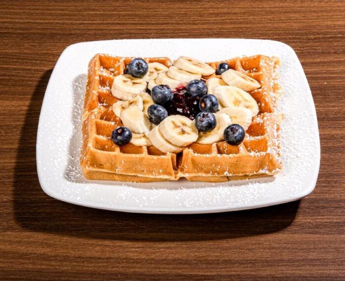 Blueberry Banana Waffle