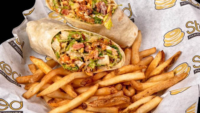 Buffalo Chicken and Bacon Ranch Wrap