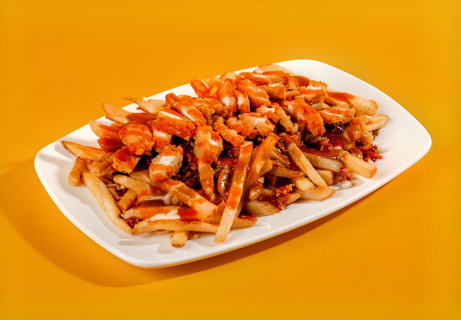 Buffalo Chicken Poutine