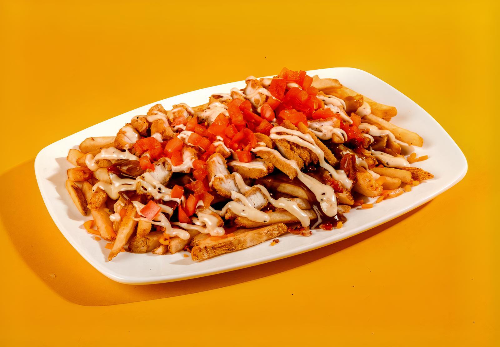 Chicken and Bacon Poutine