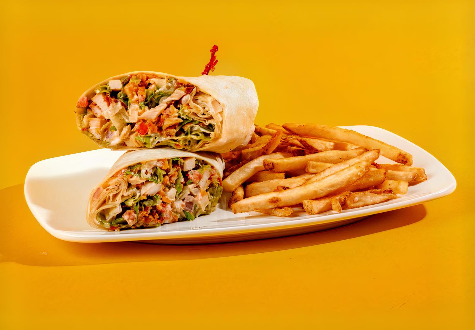 Chipotle Chicken and Guac Wrap