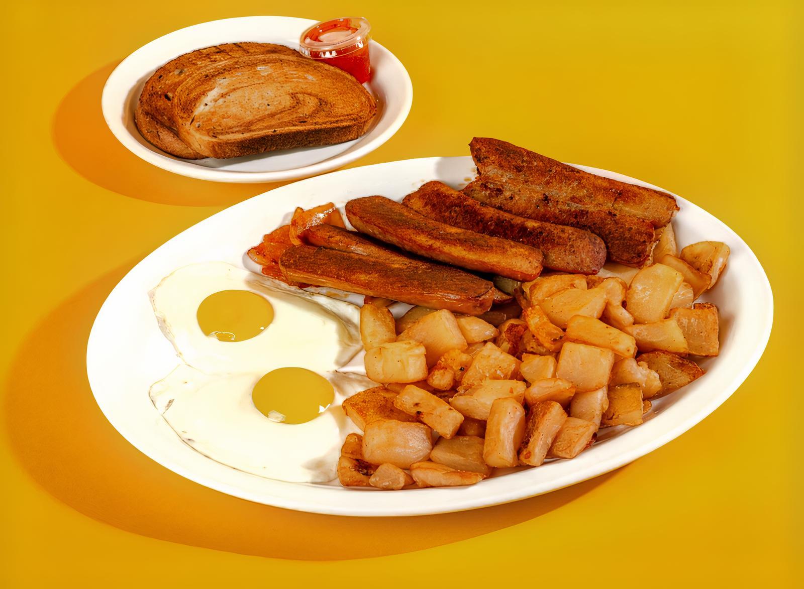Farmers Sausage and Eggs