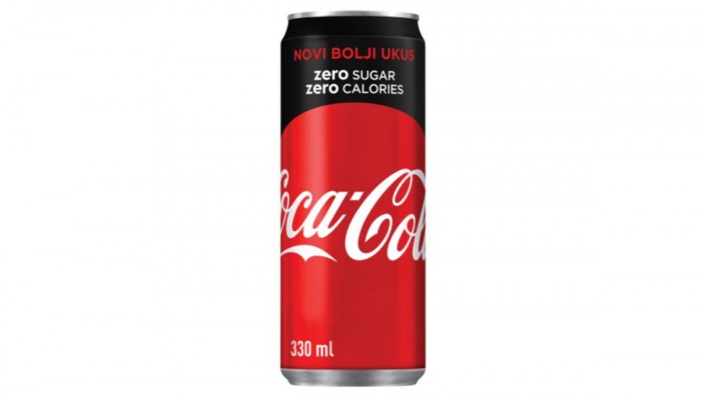 Coca cola zero 0.33