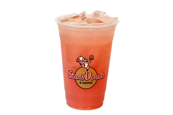 Iced Protein Prickly Pear Lemonade