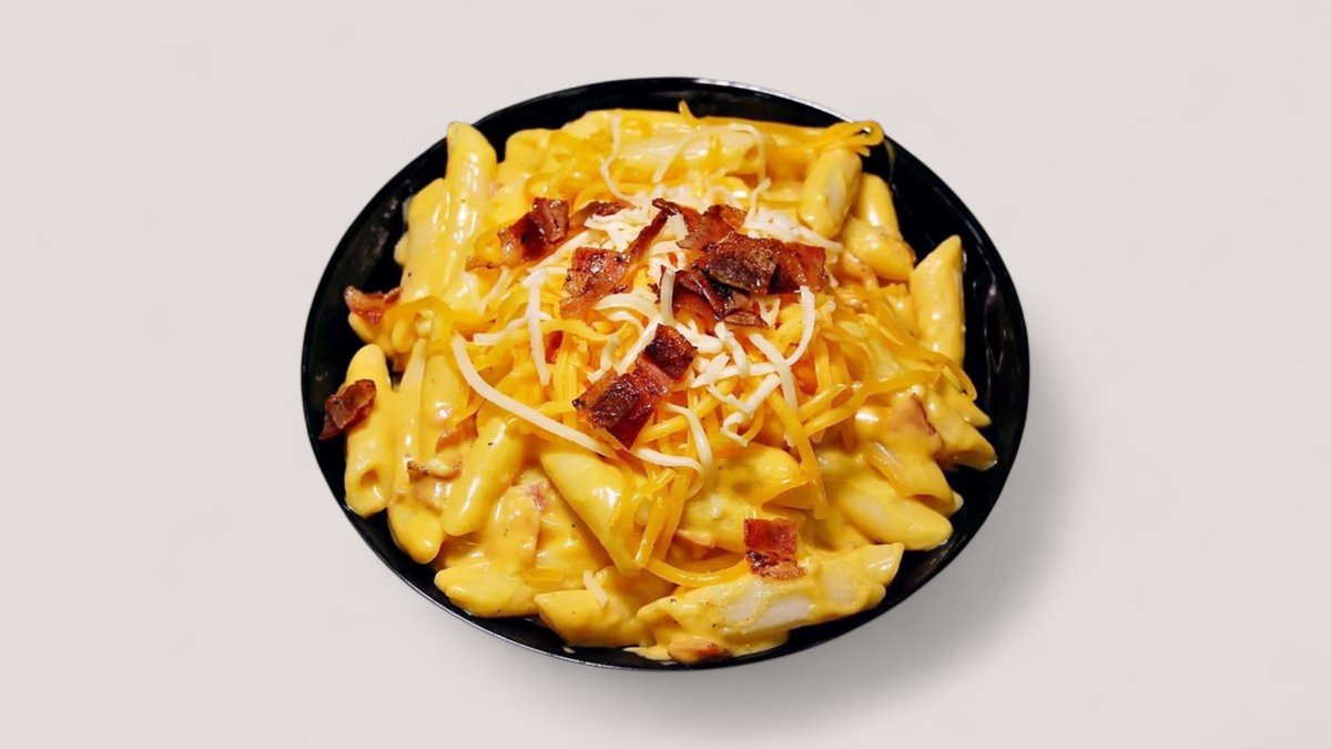 Baconos-cheddaros gnocchi