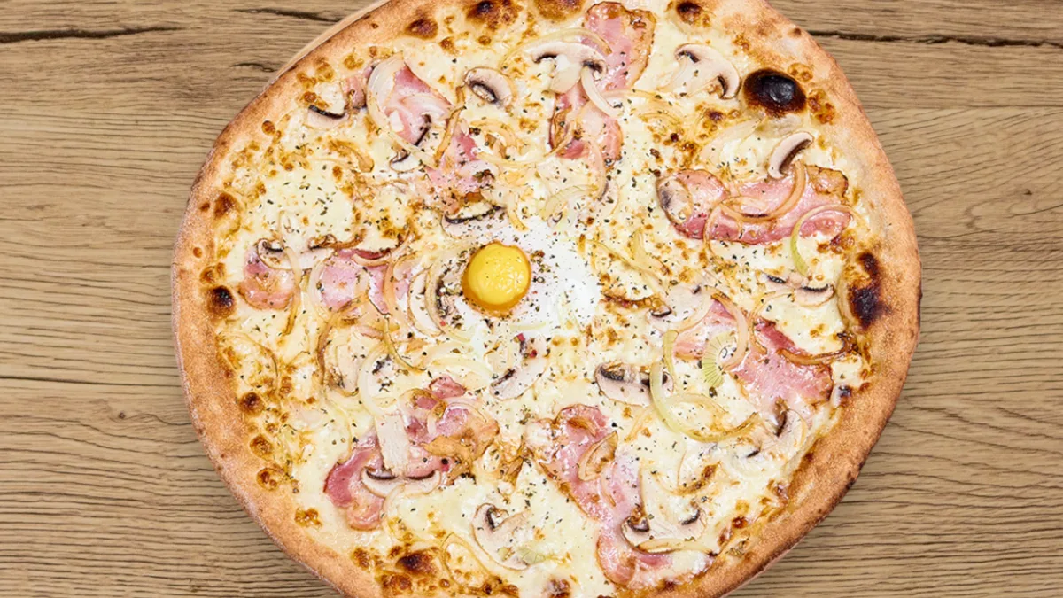 Carbonara pizza (32cm)
