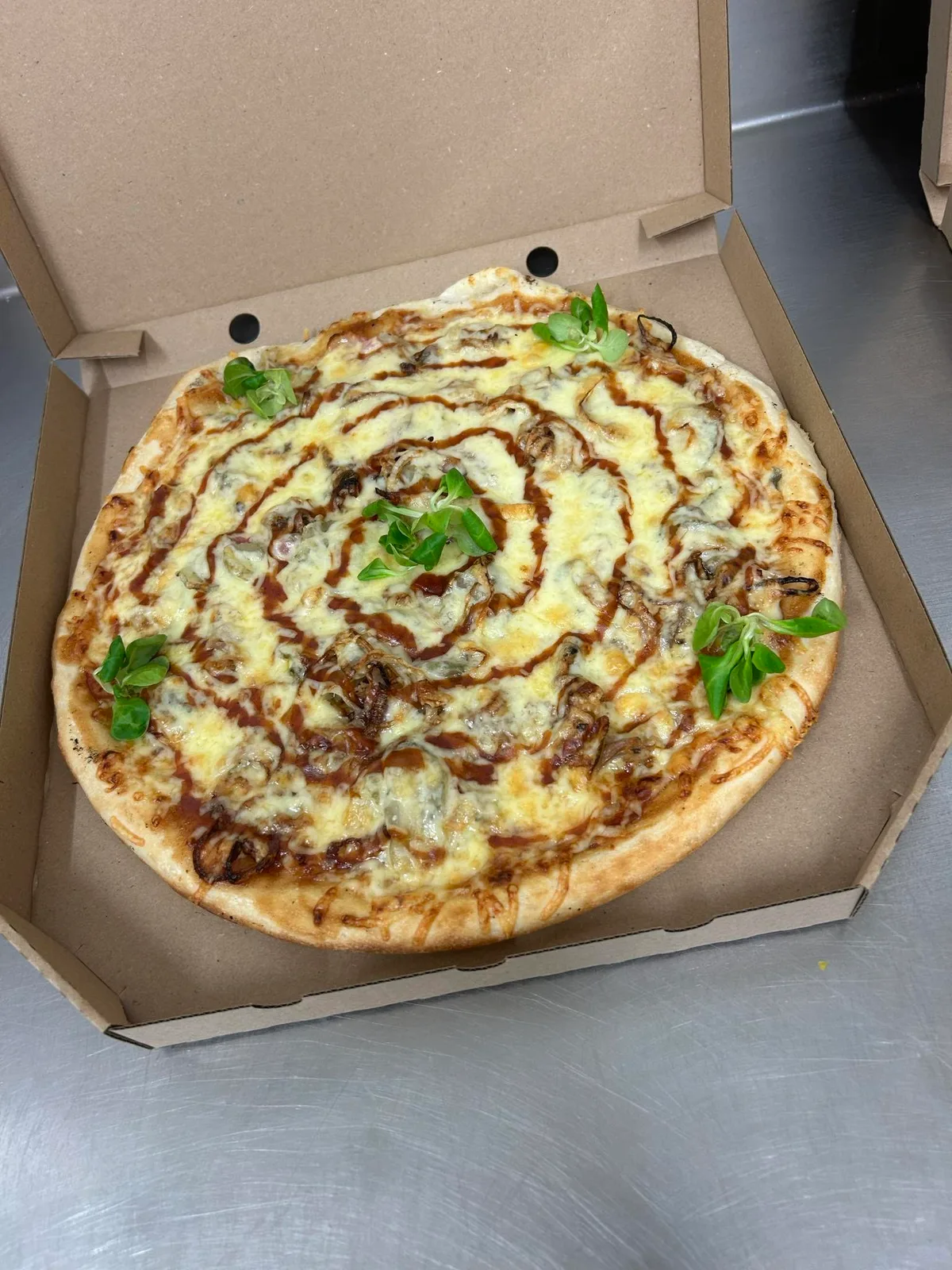 Cowboy pizza (40 cm)