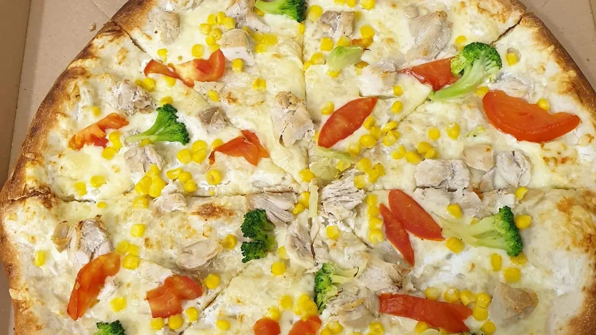 Csitti-fitti pizza (40 cm)