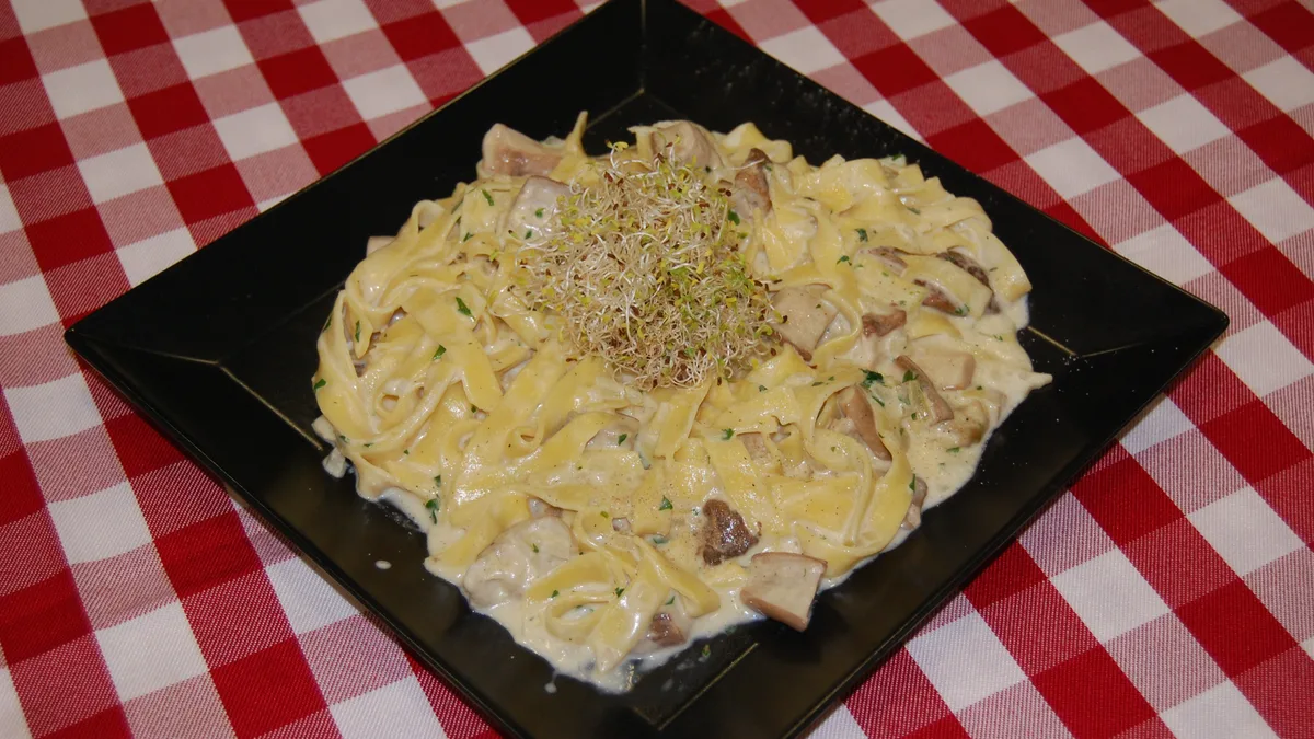 Erdei gombás tagliatelle