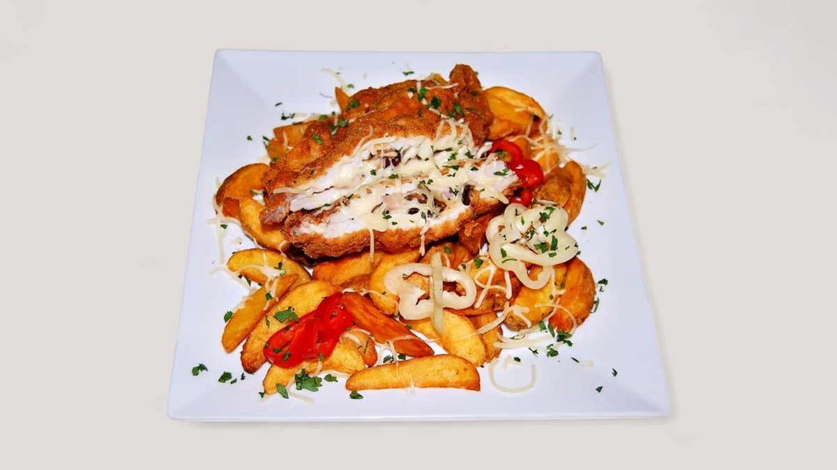 Gourmand szelet, steakburgonya