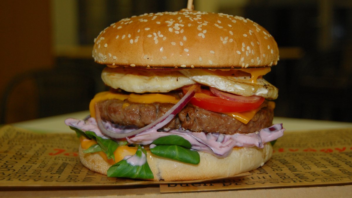 Grill burger