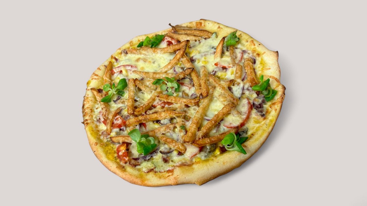 Hamburgers pizza (32 cm)