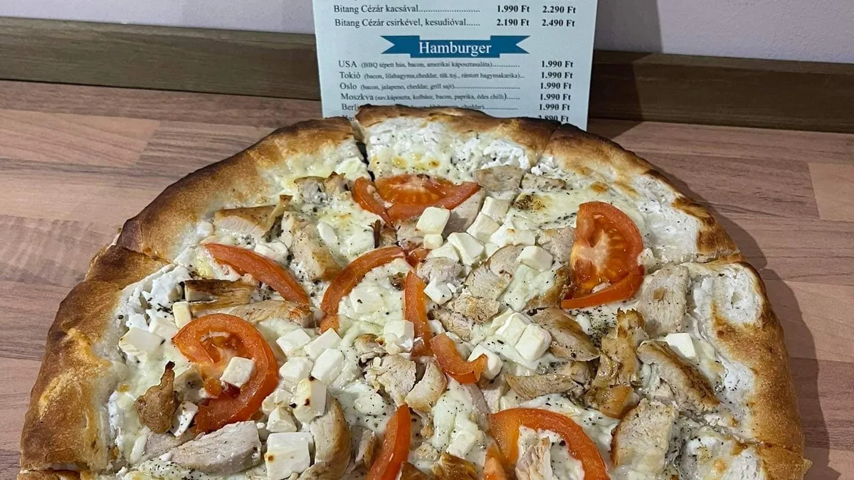 Lisszabon pizza (40 cm)